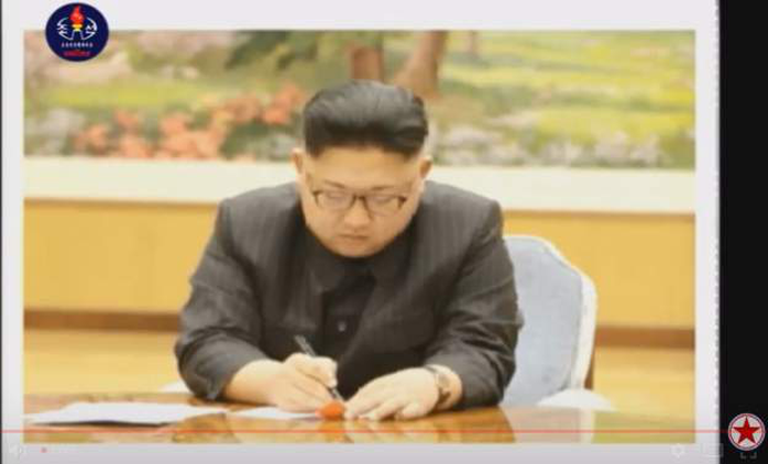 
Ông Kim Jong-un. Ảnh: North Korea TV
