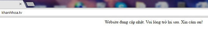 Website xào nấu thông tin khanhhoa.tv đã ngừng hoạt động - Ảnh 1.
