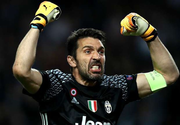 Thủ môn Buffon giúp Juventus lập kỷ lục mới tại Champions League