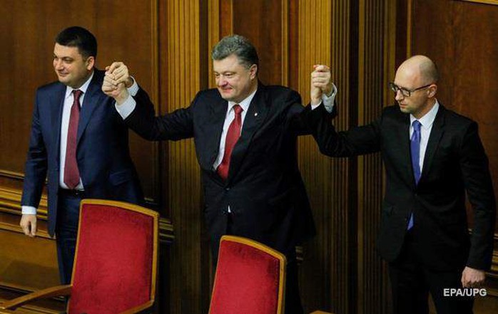
Tổng thống Petro Poroshenko từng tuyên bố phi tài phiệt hóa nền kinh tế Ukraine Ảnh: EPA/UPG

