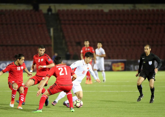 Lứa Công Phượng (16) sẽ đạt độ chín khi tuyển Việt Nam bước vào vòng loại World Cup 2026.Ảnh: Nhật Đoàn