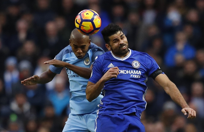 
Diego Costa (phải) cần lấy lại cảm hứng ghi bàn mới mong giúp Chelsea vượt qua Man City như trận lượt đi Ảnh: REUTERS
