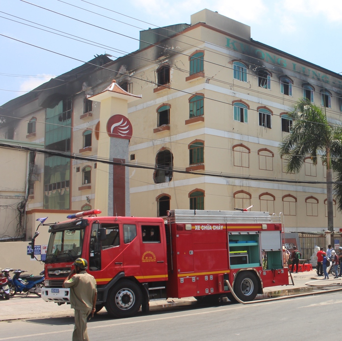 
Công ty TNHH Kwong Lung-Meko lại bị cháy vào ngày 16-4
