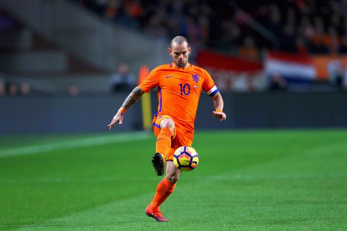 Vượt Van der Sar, Sneijder lập kỷ lục ở tuyển Hà Lan - Ảnh 1.
