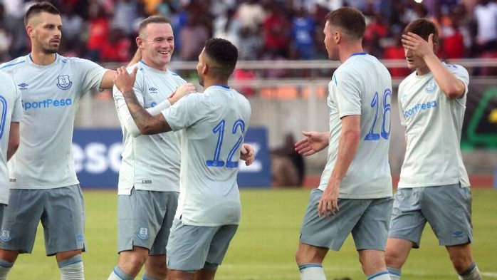 Rooney lập siêu phẩm ngày trở lại Everton - Ảnh 1.