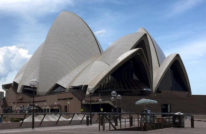 
Nhà hát Con sò ở TP Sydney - Úc. Ảnh: REUTERS
