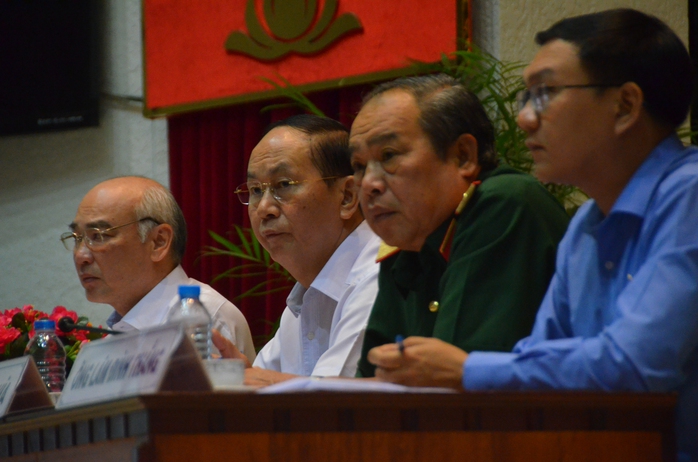 Chủ tịch nước Trần Đại Quang tiếp xúc cử tri TP HCM - Ảnh 4.