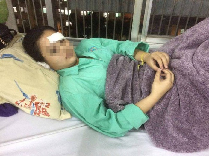 
Chị Nguyễn Thị Ngọc Trúc đang điều trị tại Bệnh viện Chợ Rẫy
