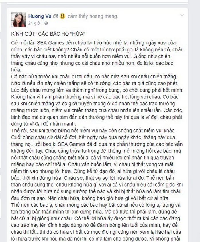 Hứa thưởng lúc đỉnh cao, giải nghệ vẫn chưa nhận quà! - Ảnh 2.