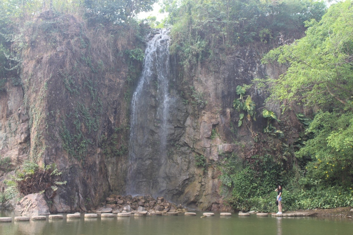 Một khung cảnh trong khu du lịch Bửu Long ở Đồng Nai