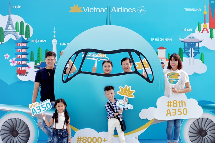 2,2 triệu lượt khách trải nghiệm siêu máy bay Airbus A350 của Vietnam Airlines - Ảnh 1.
