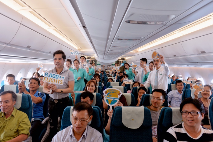 2,2 triệu lượt khách trải nghiệm siêu máy bay Airbus A350 của Vietnam Airlines - Ảnh 5.
