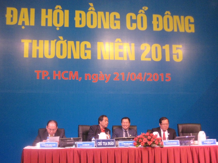 
Do năm 2016 không tổ chức đại hội cổ đông nên Sacombank dự kiến tổ chức đại hội cổ đông thường niên năm tài chính 2015-2016 vào ngày 26-5, trong đó có việc bầu chọn thành viên HĐQT nhiệm kỳ mới
