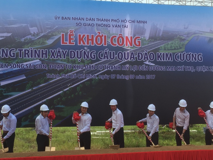 Xây cầu nối đảo Kim Cương  - Ảnh 1.