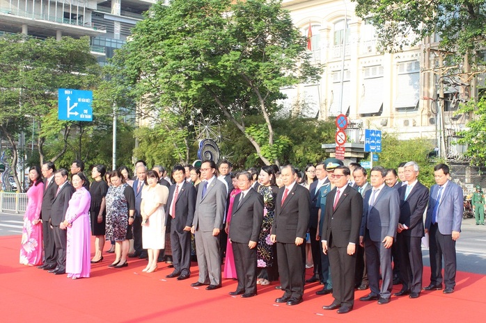 TP HCM long trọng tổ chức lễ thượng cờ ASEAN - Ảnh 3.