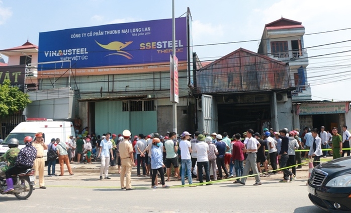 Cháy xưởng bánh kẹo ở Hà Nội, 8 người tử vong - Ảnh 12.
