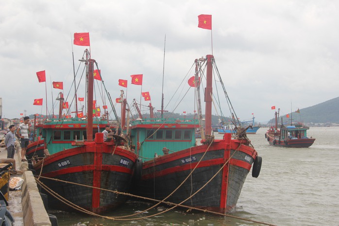 Nghệ An: “Cấm biển”, gần 4.000 tàu thuyền vào nơi trú ẩn an toàn - Ảnh 2.
