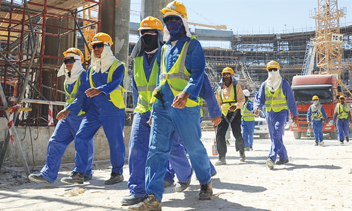 Hạn chế tuyển và đưa lao động mới sang Qatar - Ảnh 1.