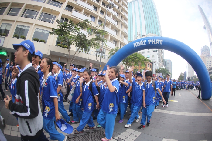 Tưng bừng ngày hội ủng hộ SEA Games 29 - Ảnh 8.