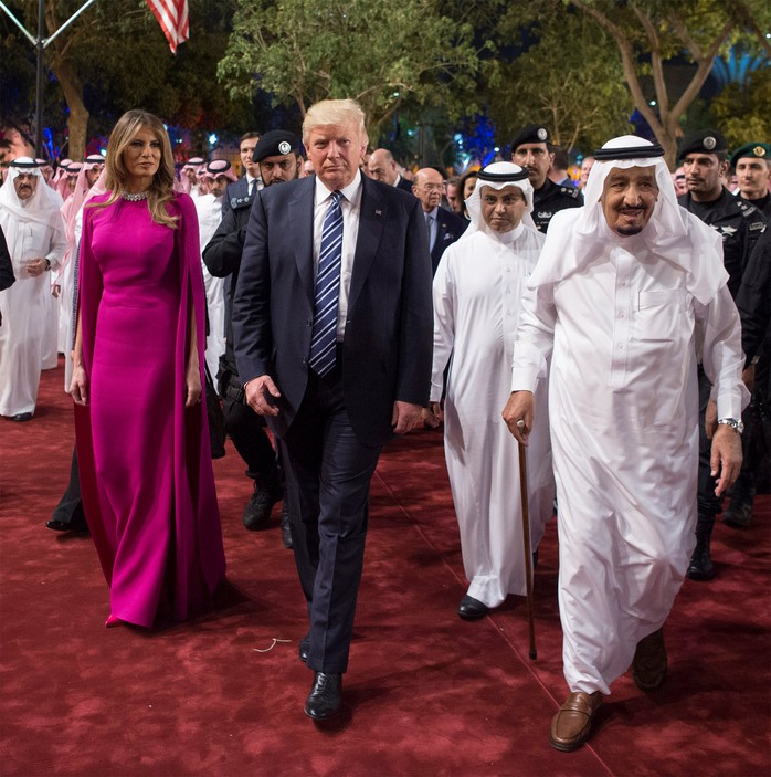 Vợ con Tổng thống Trump quyến rũ Ả Rập Saudi - Ảnh 5.