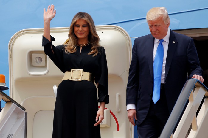 Vợ con Tổng thống Trump quyến rũ Ả Rập Saudi - Ảnh 2.
