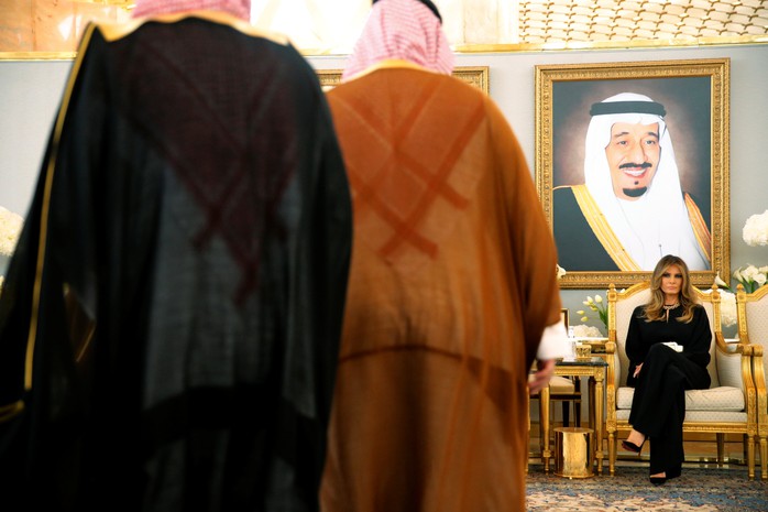 Vợ con Tổng thống Trump quyến rũ Ả Rập Saudi - Ảnh 4.