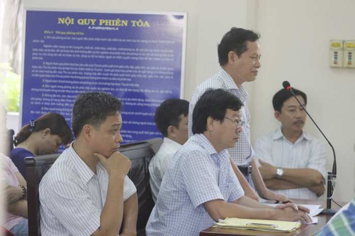 
Các bác sĩ của Viện Pháp y tâm thần Bệnh viện Trung ương Biên Hòa tại phiên xét xử
