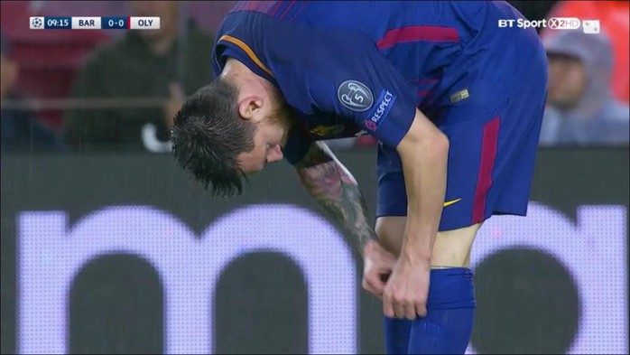 Messi cắn thuốc lạ để tỏa sáng trận thắng Olympiakos - Ảnh 1.