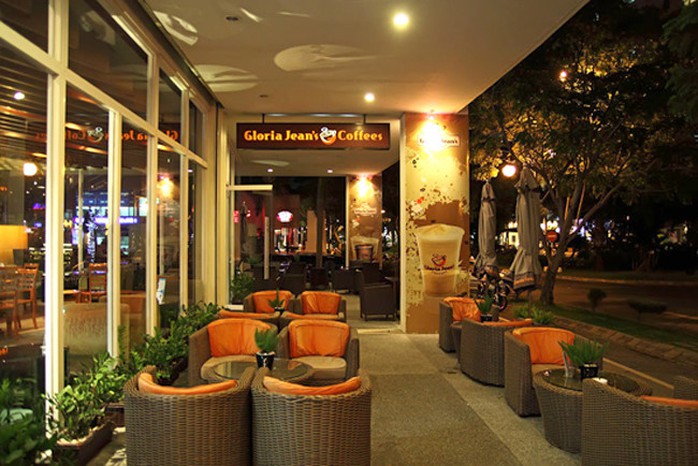 Gloria Jean’s Coffees Grand View, Phú Mỹ Hưng là cửa hàng cuối cùng của thương hiệu cà phê Australia tại Việt Nam. Ảnh: GJC.
