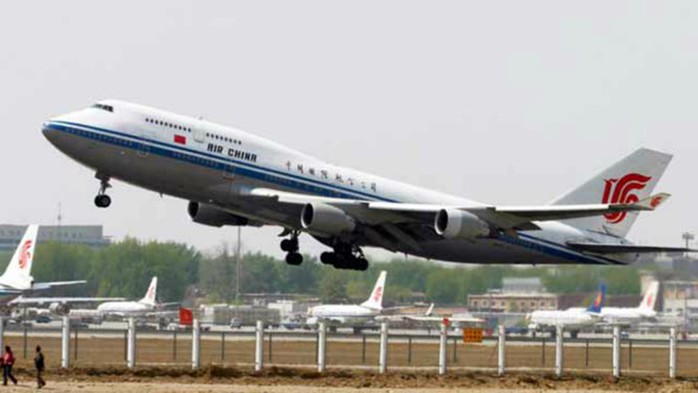 
Một chiếc máy bay của hãng hàng không Air China. Ảnh: Reuters
