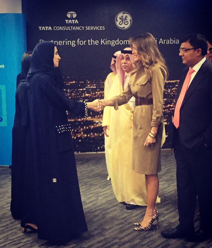 Vợ con Tổng thống Trump quyến rũ Ả Rập Saudi - Ảnh 7.