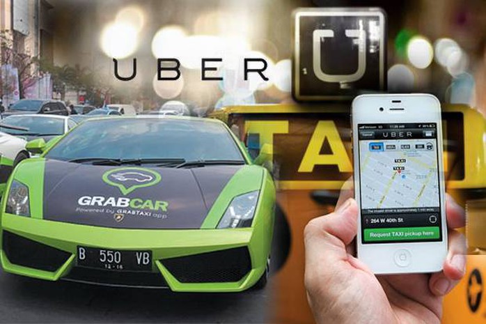 Vinasun đòi chấm dứt các khuyến mại siêu rẻ của Uber, Grab - Ảnh 1.