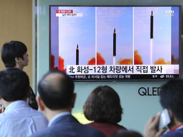 Triều Tiên di chuyển nhiều tên lửa  - Ảnh 1.