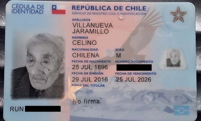 Gặp cụ ông 121 tuổi tại Chile - Ảnh 1.