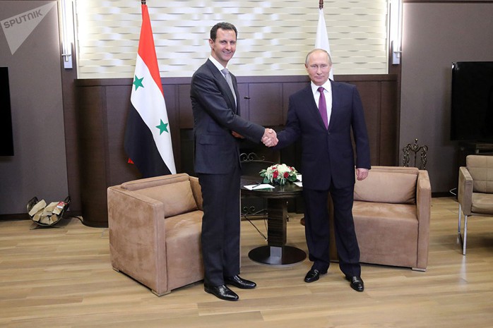 Tổng thống Syria bất ngờ tới Nga, gặp ông Putin - Ảnh 2.