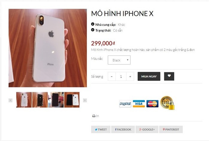 Bỏ 22 triệu mua iPhone X, nhận được mô hình tại Sài Gòn - Ảnh 1.