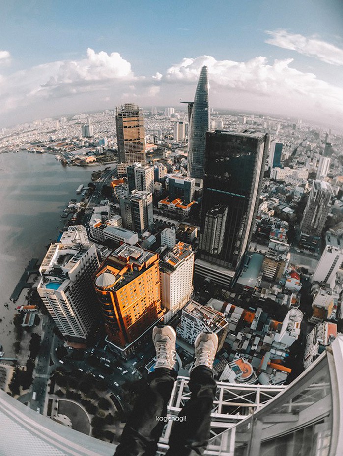 Đằng sau những bức ảnh chụp Sài Gòn trên cao - Ảnh 7. Đằng sau những bức ảnh chụp Sài Gòn trên cao - Ảnh 7.