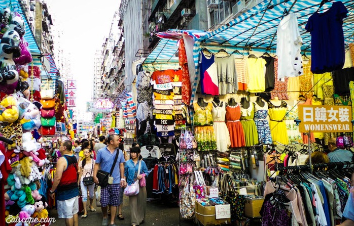Chợ Quý Bà, thiên đường mua sắm hàng hiệu giá rẻ ở Hồng Kông - Ảnh 1.