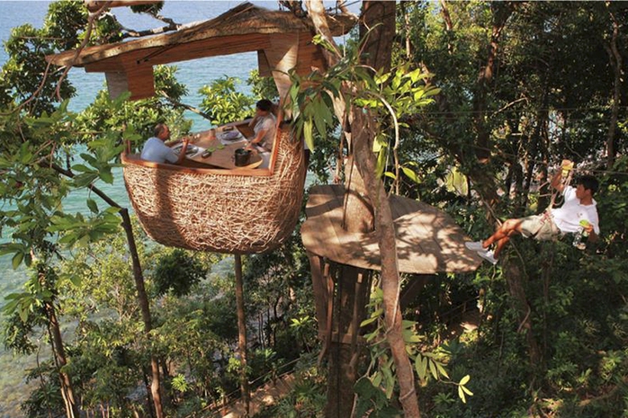 Đến Thái Lan tận hưởng bữa tiệc lơ lửng trên cây - Ảnh 3. Đến Thái Lan tận hưởng bữa tiệc lơ lửng trên cây - Ảnh 3.