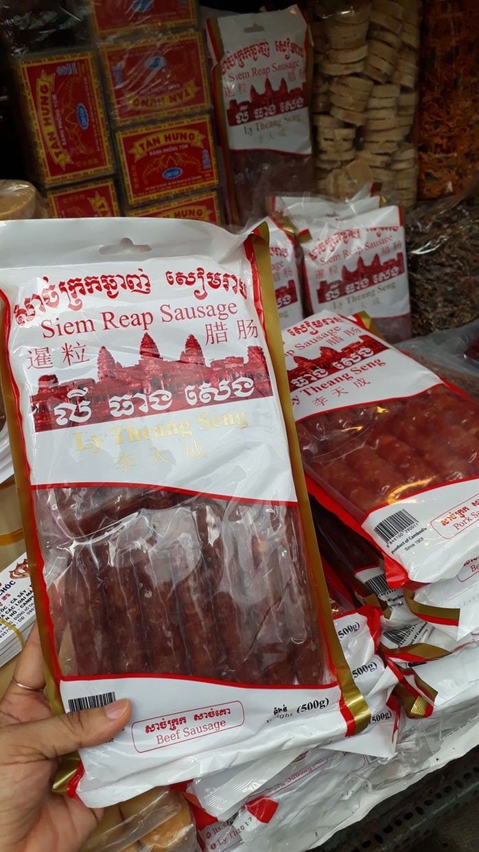 Đặc sản Thái Lan, Campuchia đổ bộ chợ truyền thống - Ảnh 7.