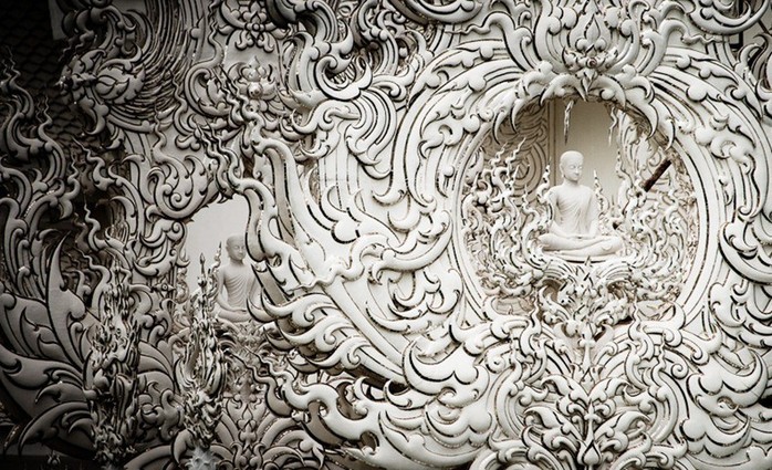 Khám phá ngôi đền trắng kỳ dị ở Thái Lan - Ảnh 7. Khám phá ngôi đền trắng kỳ dị ở Thái Lan - Ảnh 7.