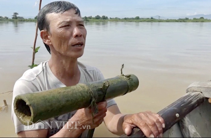 Cuối mùa săn cá bống ở đáy sông Trà Khúc - Ảnh 3.