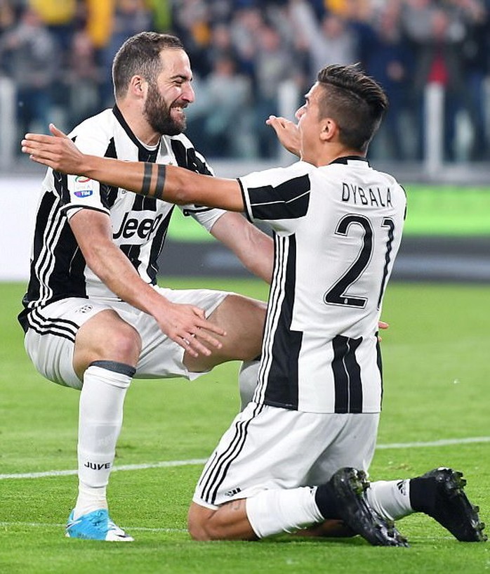 Paulo Dybala và Gonzalo Higuain