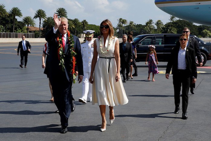 Ông Donald Trump đến Hawaii, hướng tới 13 ngày ở châu Á - Ảnh 5.