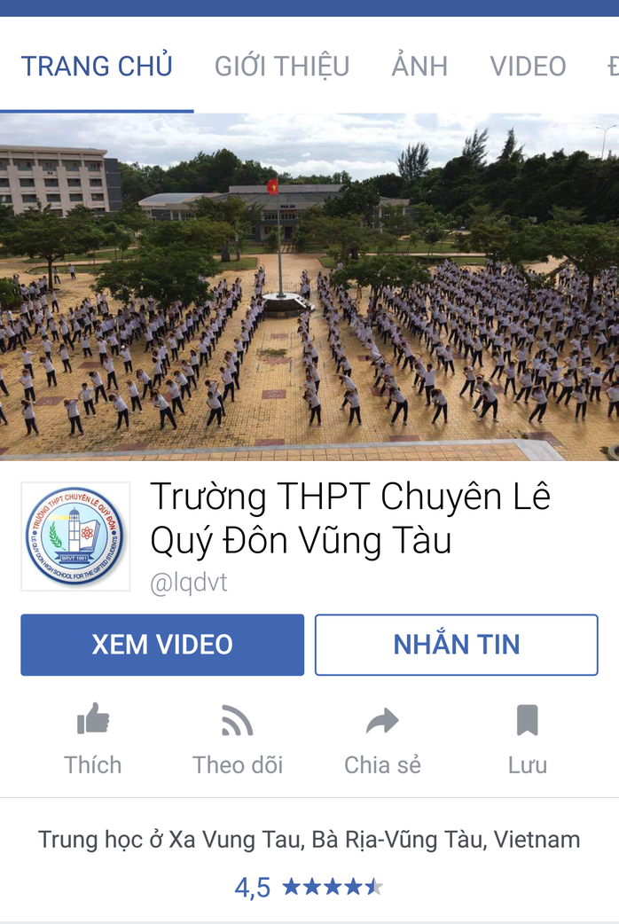 Giả Facebook trường THPT để đăng tải nội dung phản động - Ảnh 1.