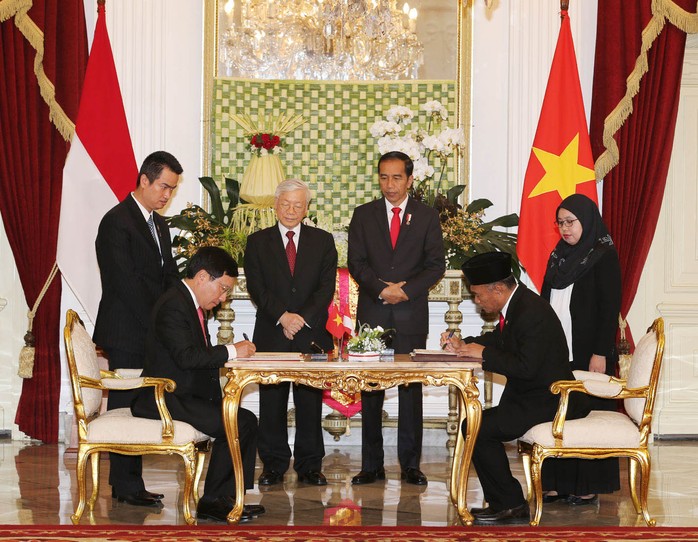 Việt Nam - Indonesia: Tăng cường hợp tác an ninh, quốc phòng - Ảnh 1.
