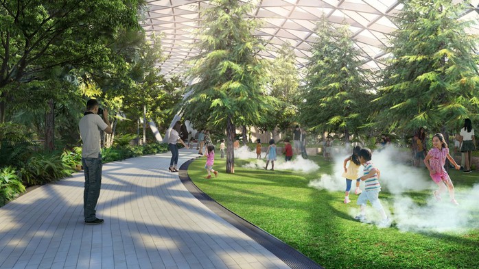 Sân bay Changi đưa thác nước, rừng nhân tạo vào nhà - Ảnh 12. Sân bay Changi đưa thác nước, rừng nhân tạo vào nhà - Ảnh 12.
