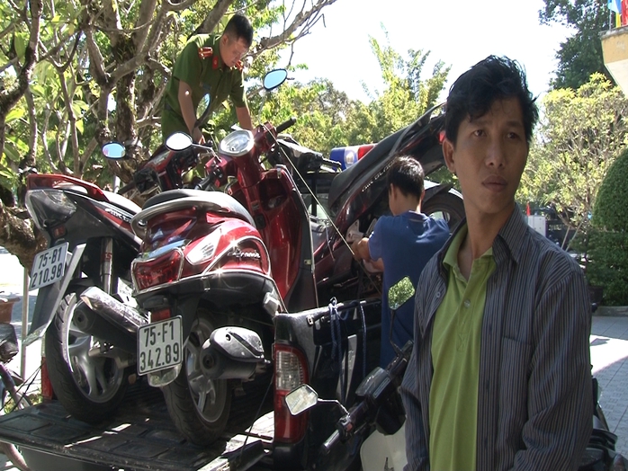 Đi hơn 1.000 km ra Huế tạm trú để trộm hàng loạt xe máy - Ảnh 1.