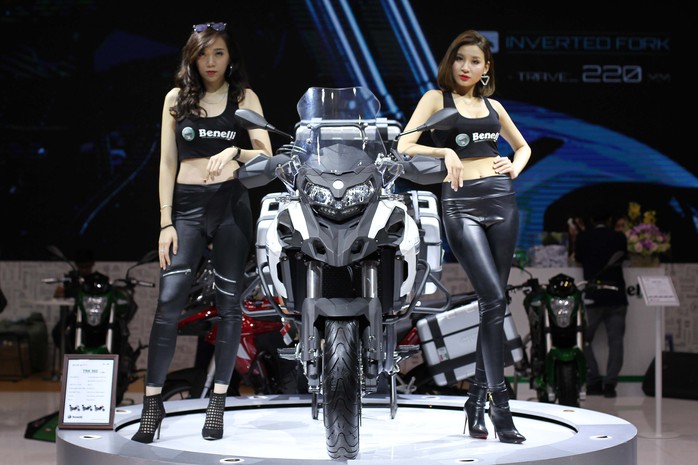 Mô tô cổ điển gây sốt tại Motor show 2017 - Ảnh 15. Mô tô cổ điển gây sốt tại Motor show 2017 - Ảnh 15.