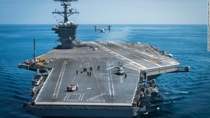 Tàu sân bay Mỹ USS Ronald Reagan áp sát Triều Tiên - Ảnh 2.